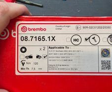 Brembo brake discs