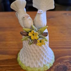 Vintage Saxony Porcelain Bell