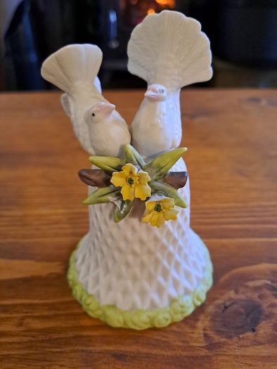 Vintage Saxony Porcelain Bell