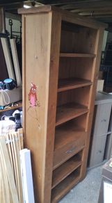 Solid wood shelf unit (26306)