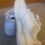 Adidas Forum Bold Cloud White Sparkly Trainers UK 4 Image 4