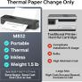 Thermal Printer Portable Mobile A4 Compact Bluetooth Phomemo M832 300dpi Label Sticker Image 4