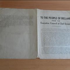 To the People of Ireland from the Executive Council of Dail Eireann