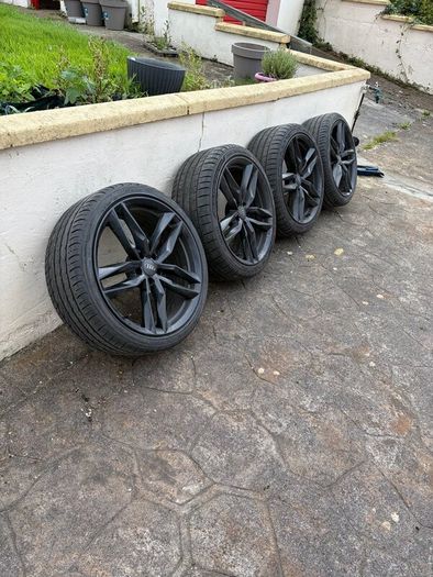 A6 S-Line 20 Inch Black Edition Alloys