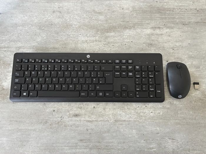 HP wireless keyboard and mouse