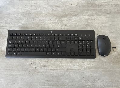 HP wireless keyboard and mouse