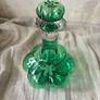 Green  Glass Decanter Image 3