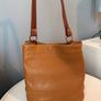 Vintage Burberry shoulder bag, tan leather Image 3