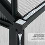 Walk-In Polycarbonate Green House 6 x 4ft Image 7