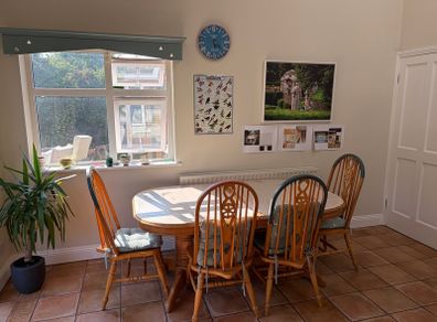 FREE Solid Wood Dining Table + 5 Chairs