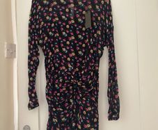 Allsaints Floral Dress UK 10 BNWT