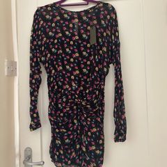 Allsaints Floral Dress UK 10 BNWT