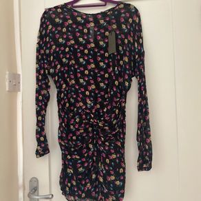 Allsaints Floral Dress UK 10 BNWT