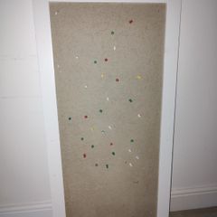 FREE: White Framed Cork Pin Board - COLLECTION ONLY (Dublin 13) - Immediate Pickup