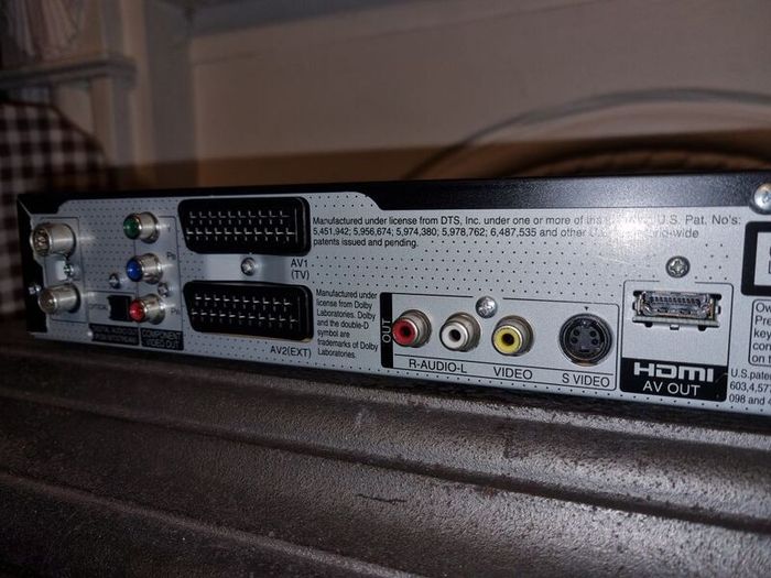 Panasonic DMREX77EBK DVD HDD Recorder For Parts or Repair