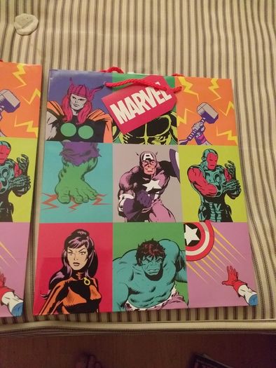 2 Marvel Bags.