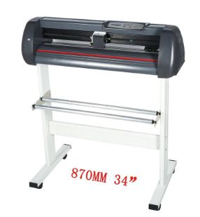 870mm  Adjustable Cutting Plotter VINILE 34 Craft artcut machine power feed
