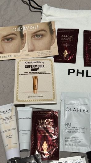 Luxury sample / travel size new