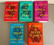 A Court of Thorns and Roses Sarah J Maas - Acotar Paperback Book Set of 5