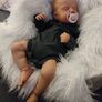 Reborn Dolls-20 Inch Realistic Baby Doll Boy Soft Cloth Body,Eyes Closed Newborn Babies Looks Like A Realistic Baby Dolls (FREE POSTAGE) Image 2