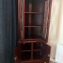 Beautiful Mahogany Glass Cabinet Image 2