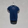 Polka dot navy blue blouse size 12 Image 2