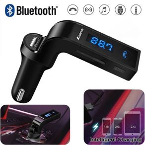 Carg7 Bluetooth FM Transmitter AUX USB CAR Charger Kit Handsfree MP3 Adapter