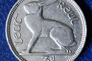 Ireland 1940 Three Pence 3d coin