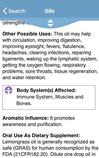 Essential Oil - Lemongrass 2ml