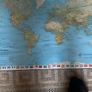 Vintage world map Image 3