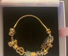 Brand new Pandora bracelet with charms