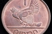 Ireland - 1968 - Irish 1 Penny - 1d - Hen with Chicks - KM.11 - UNC - [2701]