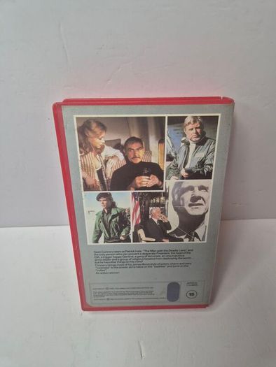 The Man with the Deadly Lens (1982) VHS | Sean Connery | Rare RCA/Columbia Big Box - Play Tested & Mould Free