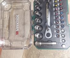 Small parkside socket set