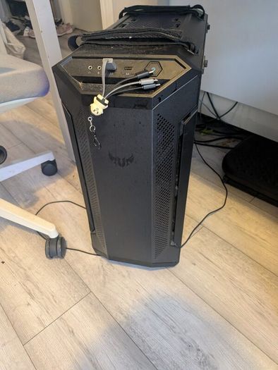 Large Black Gaming PC Case