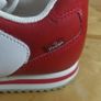 Levi's Red Leather Trainers EU 37 UK 4 Retro 70s Style Ripple Sole Sneakers Image 3