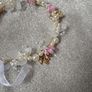 princess flower crystal headpiece Image 4