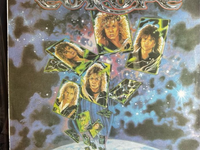 Europe. The final countdown. Zimbabwe release. Vinyl is near mint with sleeve vg+