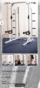 Commercial half rack