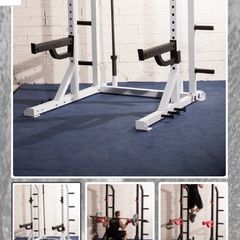 Commercial half rack