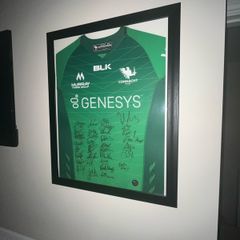 Signed Connacht Rugby jersey