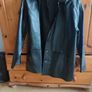 Shein Oversized Black Faux Leather jacket Image 2