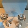 Fabulous Newbridge silverware candle holders Image 2