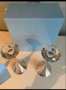 Newbridge silverware candle holders