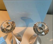 Fabulous Newbridge silverware candle holders