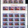 2003 Ireland Christmas 48c (ex Booklet) 48c, 50c & 57c Commemorative Stamps Sheets Plate 1A1A1A1A1A Set Mint Never Hinged (MNH) Image 2
