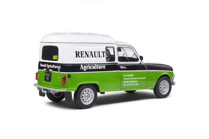 Renault 4 Lf4 Agriculture Van 1988 New In Box 1/18