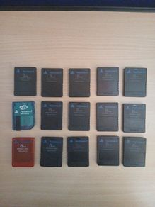 PlayStation 2 Memory Cards