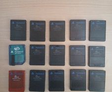 PlayStation 2 Memory Cards