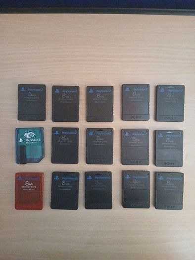 PlayStation 2 Memory Cards